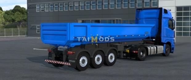 ETS2 - Dumper Trailer Metalesp 21m (1.43.x)