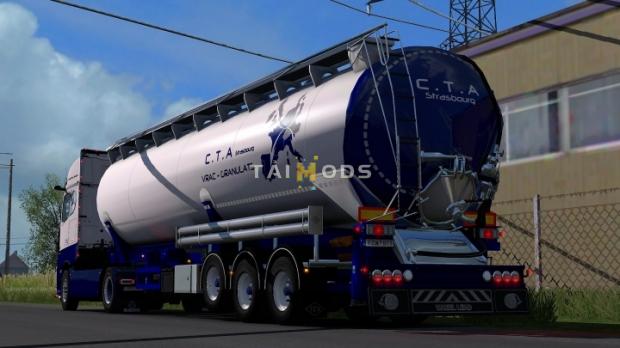 ETS2 - Owned Feldbinder KIP Trailer Pack Update 09.12.21 V2.0 (1.43.x)
