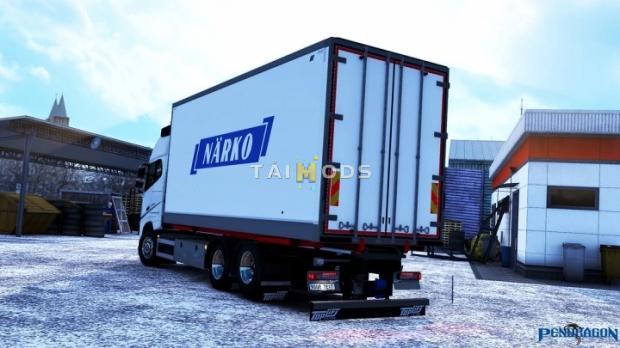 ETS2 - Kraker/NTM Tandem Addon for Volvo FH 2012 V3.4 (1.41.x)