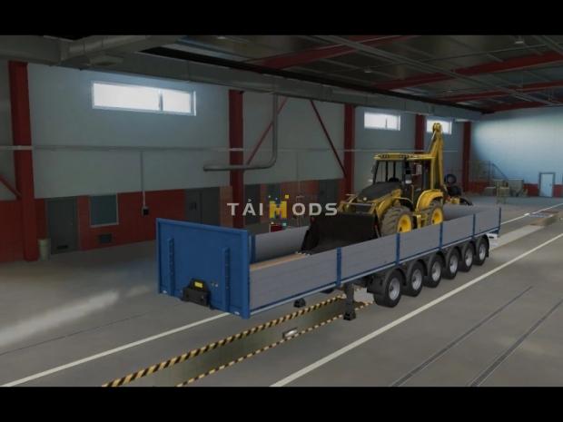 ETS2 - Ballast Trailer 6 Axles V2.0 (1.41.x)