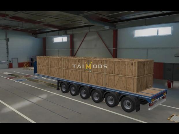 ETS2 - Ballast Trailer 6 Axles V2.0 (1.41.x)