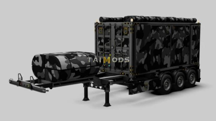 ETS2 - Container G3 Military Gooseneck (1.41.x)