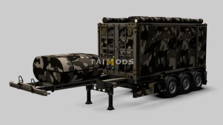 ETS2 - Container G3 Military Gooseneck (1.41.x)