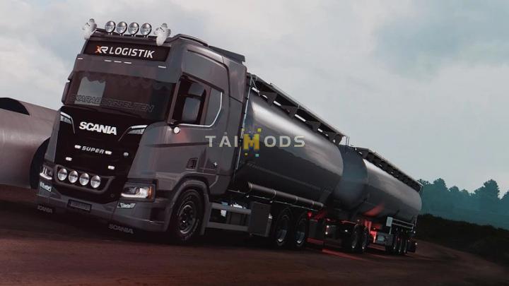 ETS2 - Feldbinder KIP Rigid Addon for Tandem Addon V1.6.1 (1.41.x)