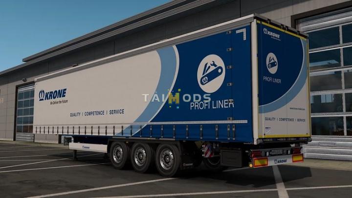 ETS2 - Reworked Krone ProfiLiner V1.5 (1.41.x)