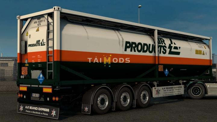 ETS2 - Arnooks SCS Containers Skin Project V9.0 (1.40.x)