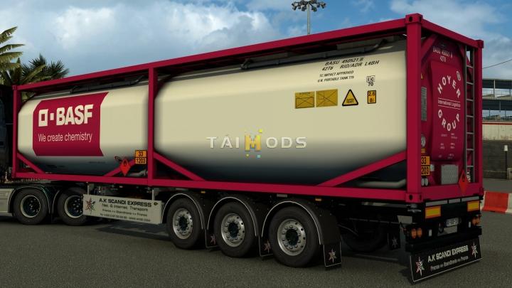 ETS2 - Arnooks SCS Containers Skin Project V9.0 (1.40.x)