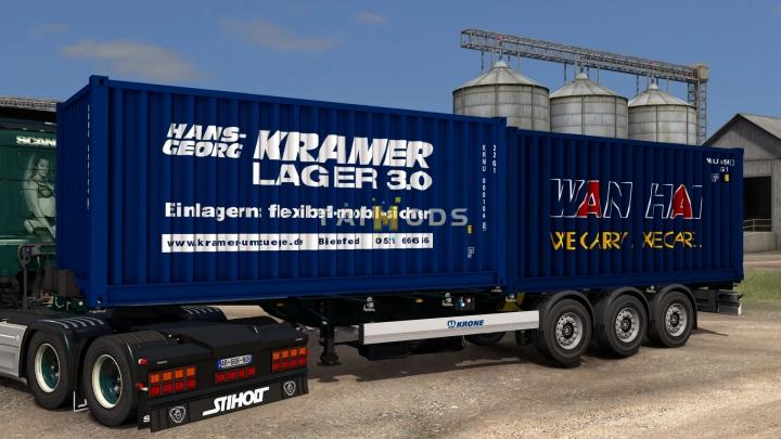 ETS2 - Arnooks SCS Containers Skin Project V9.0 (1.40.x)