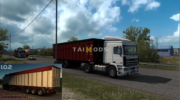 ETS2 - Fruehauf VFK Ownable Tipper Trailer (1.40 - 1.41) (1.41.x)