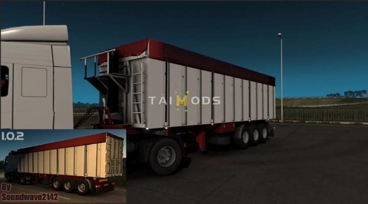 ETS2 - Fruehauf VFK Ownable Tipper Trailer (1.40 - 1.41) (1.41.x)