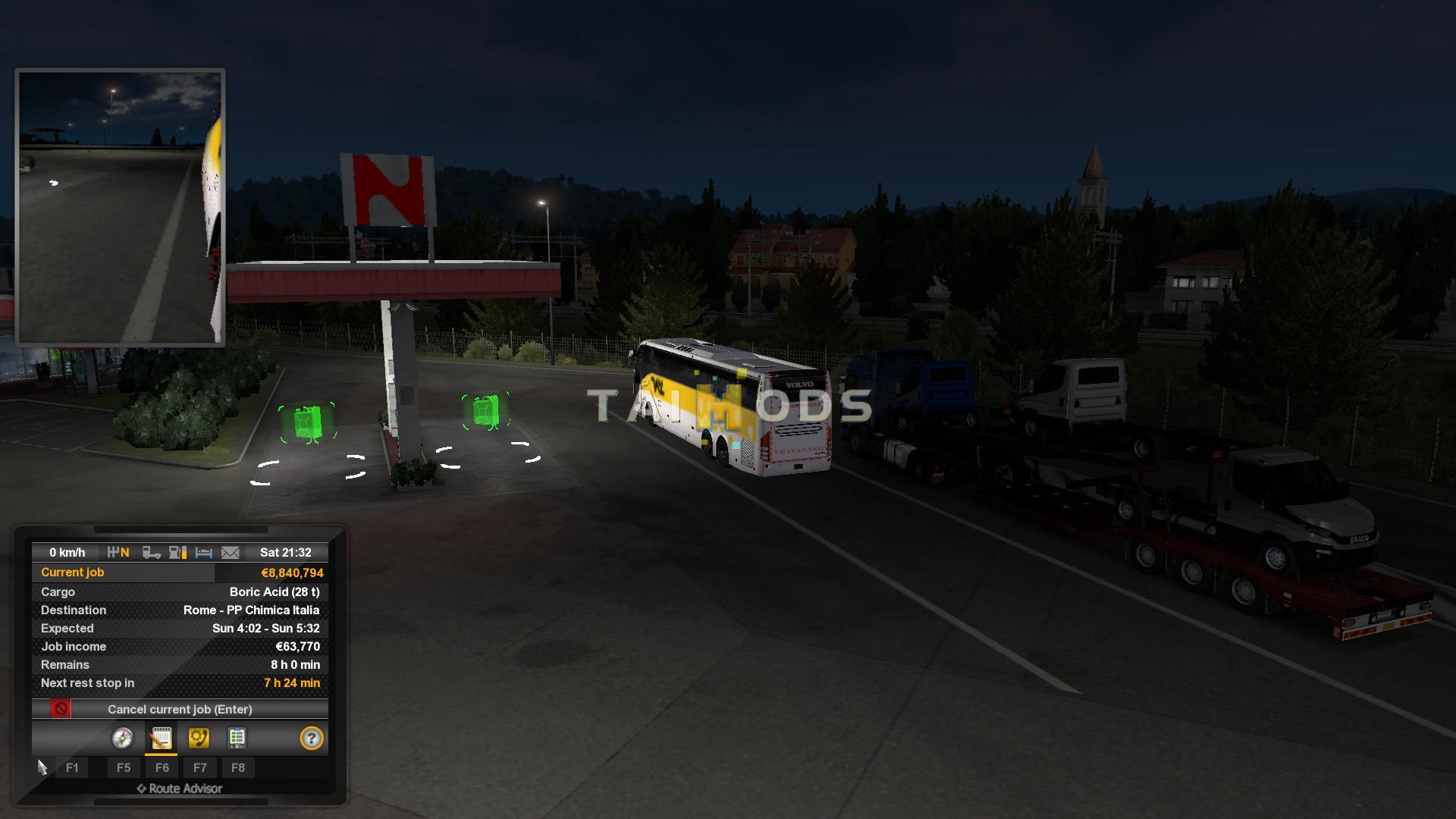 ETS2 - Invisible Trailer for All Cargo Jobs (1.39.x)