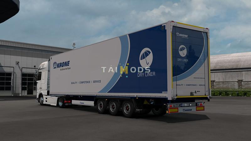ETS2 - Krone DryLiner Mega Trailer V1.0 (1.39.x)