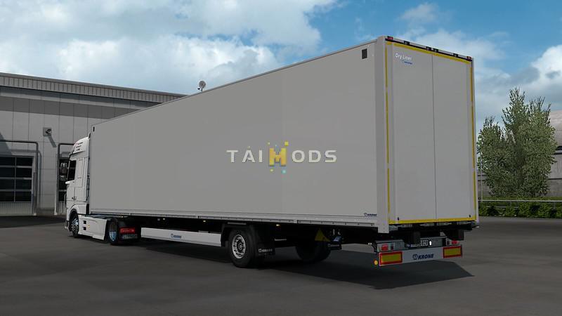 ETS2 - Krone DryLiner Mega Trailer V1.0 (1.39.x)