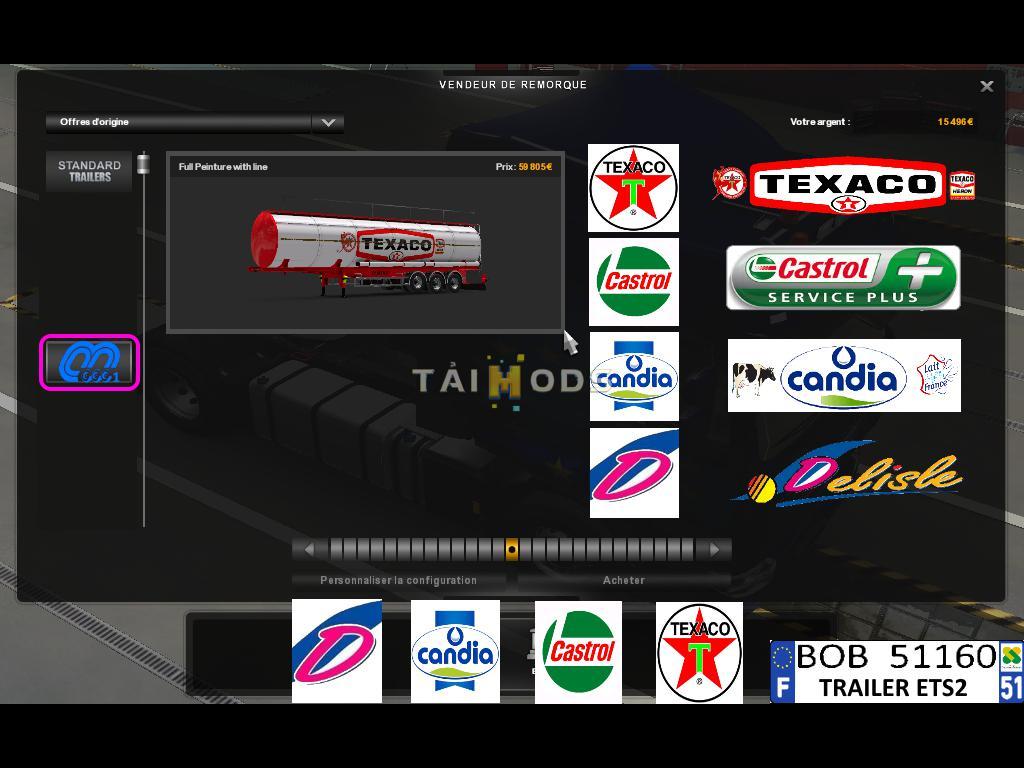 ETS2 - Citernes Trailer Pack V1.0 (1.38.x)