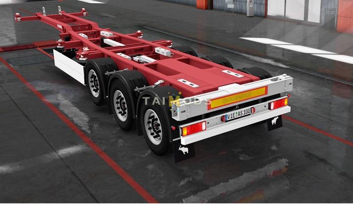 ETS2 - Schmitz Container Trailer SCF V1.0 (1.37.x)