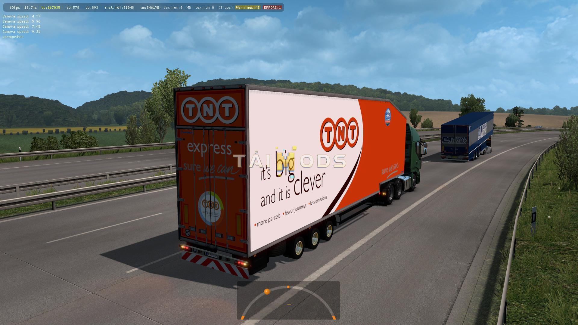 ETS2 - Krone Doubledeck Trailer in Traffic Mod (1.36.x)