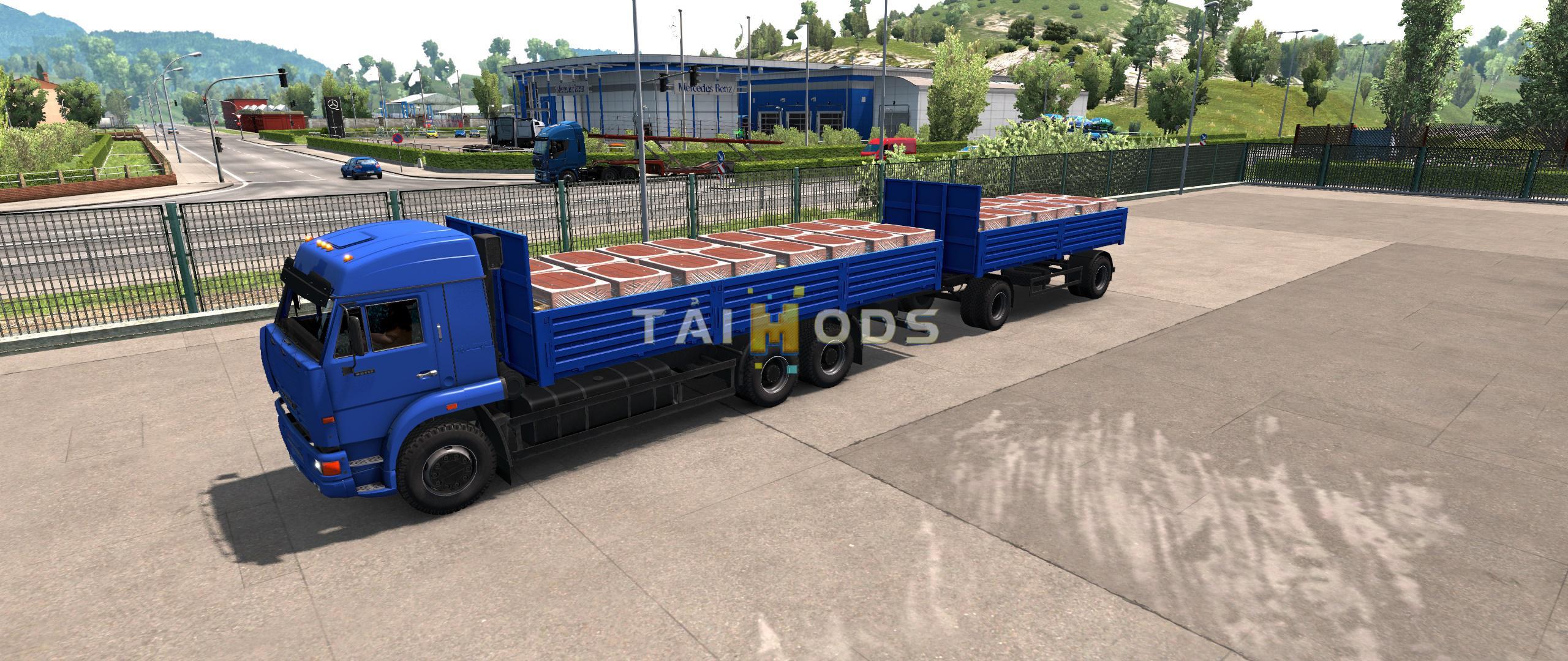 ETS2 - NefAZ 8332 Trailer (1.36.x)