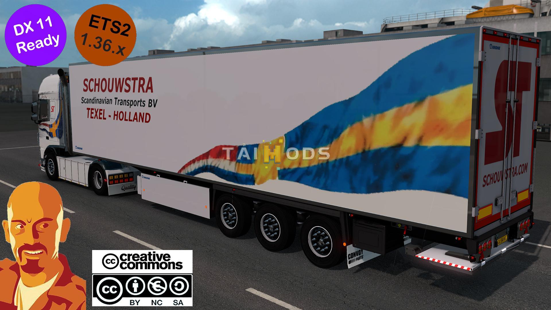 ETS2 - Krone Schouwstra Trailers (1.36.x)