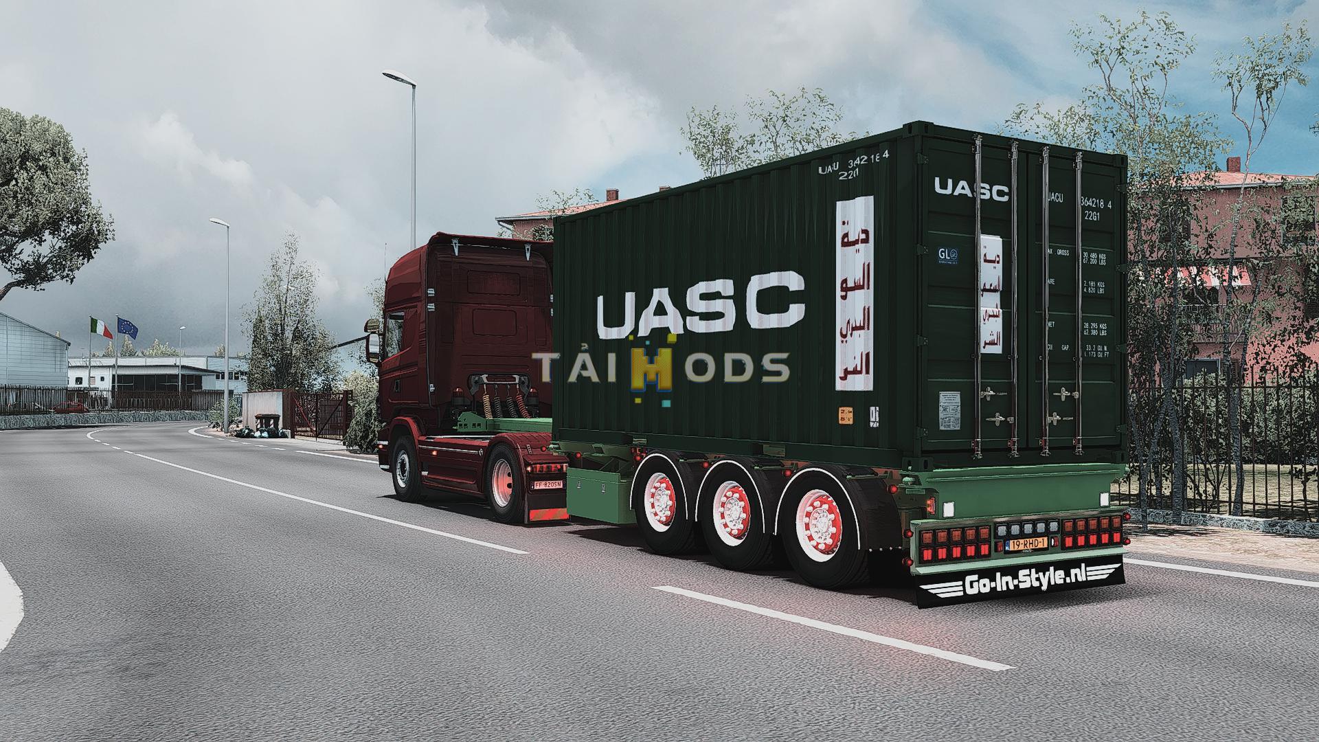 ETS2 - Container Trailer V1.2 (1.35.x)