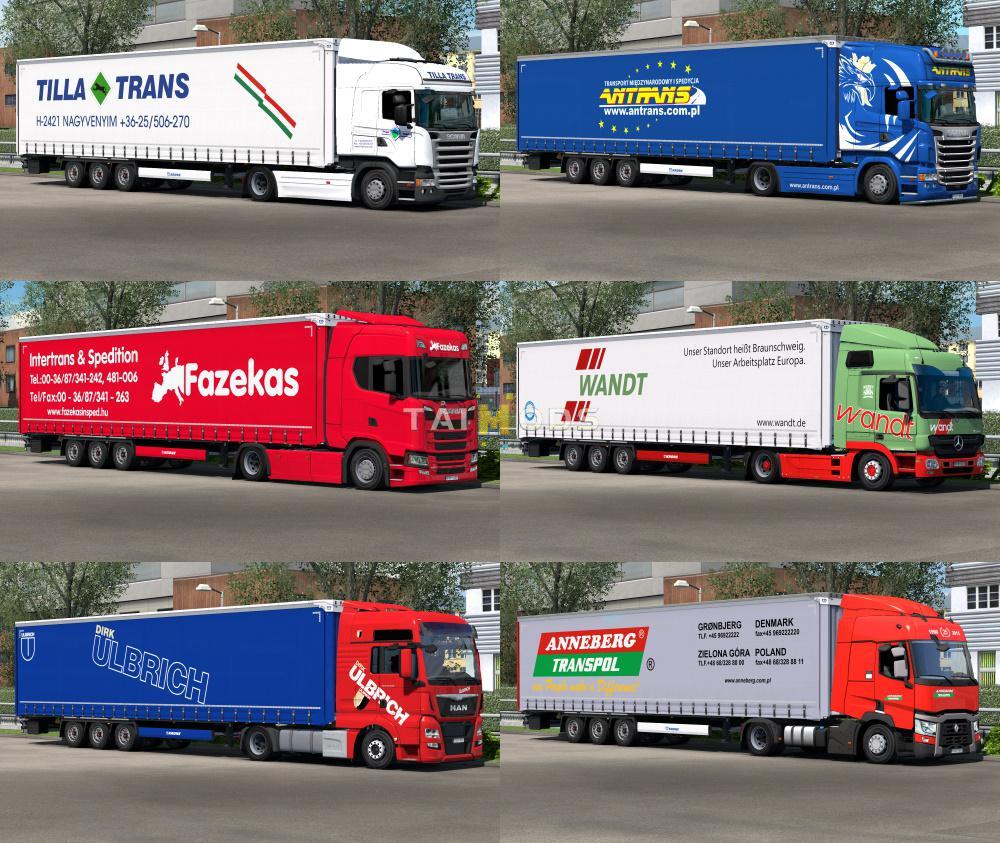ETS2 - Krone Megaliner Skin Pack V2.1 (1.35.x)