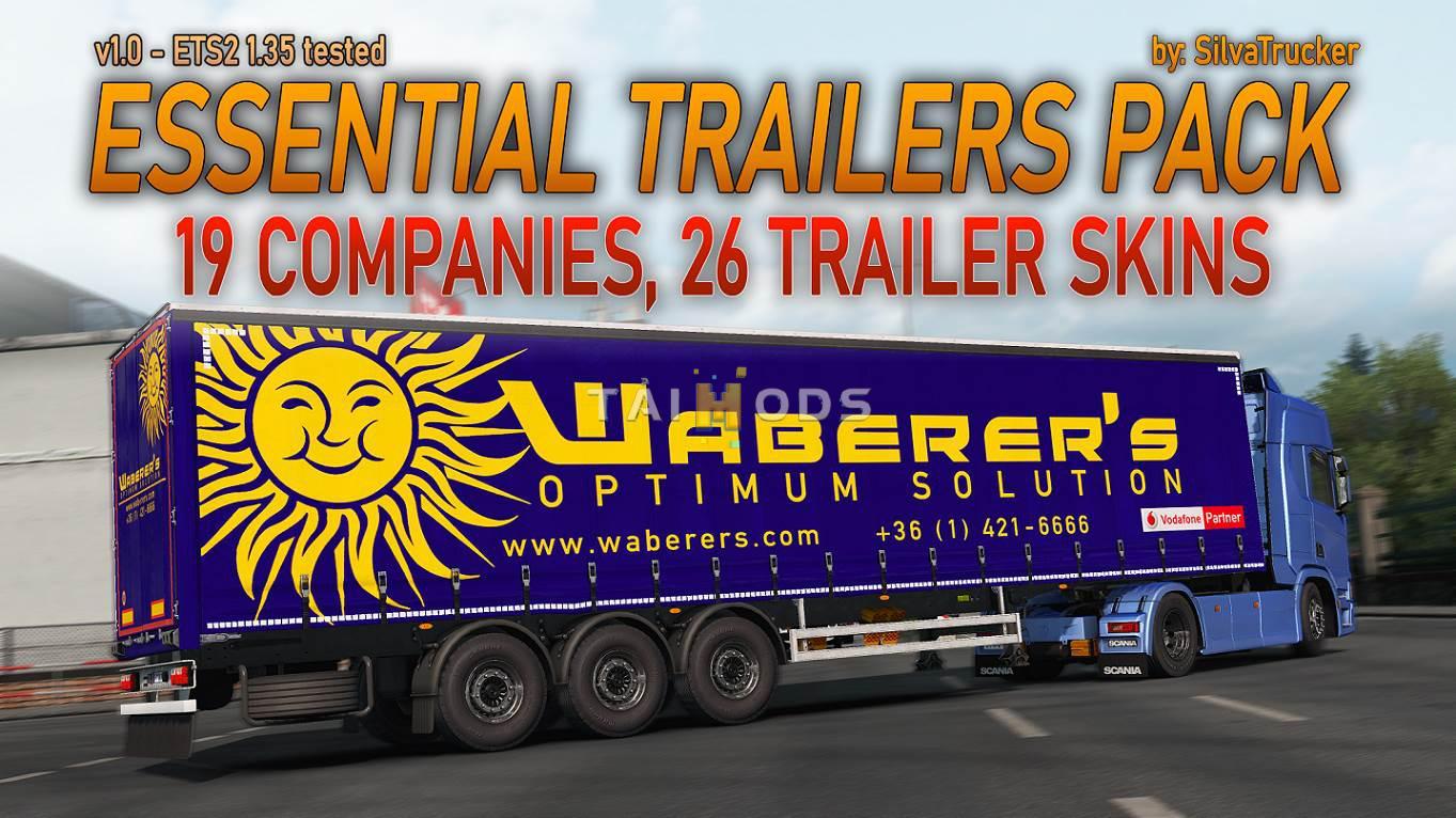 ETS2 - Essential Trailers Pack (1.35.x)