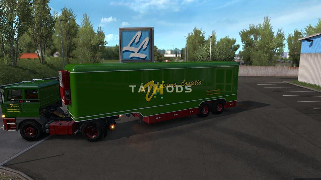 ETS2 - Trailer Kassbohrer for Volvo F88 (1.35.X)
