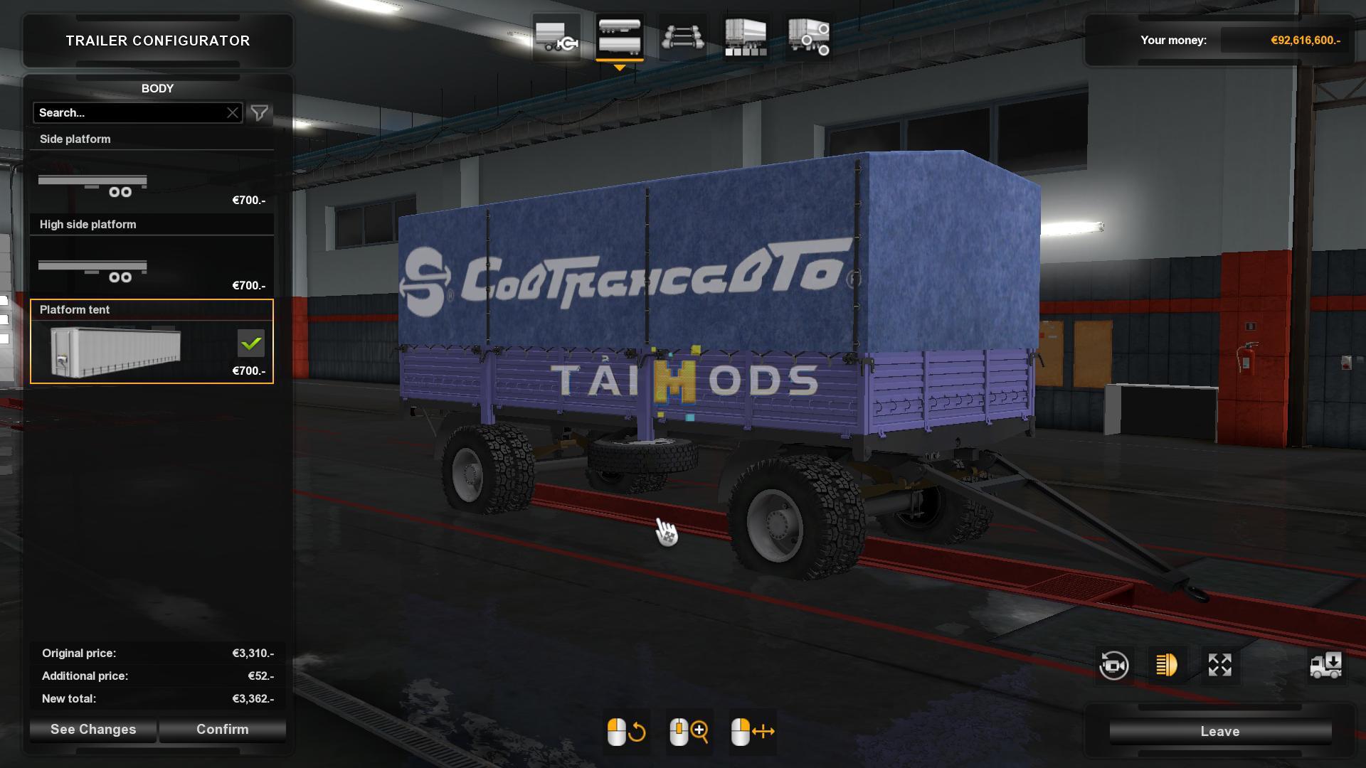 ETS2 - Odaz And GKB in the Property Trailers Mod V1.0 (1.35.X)