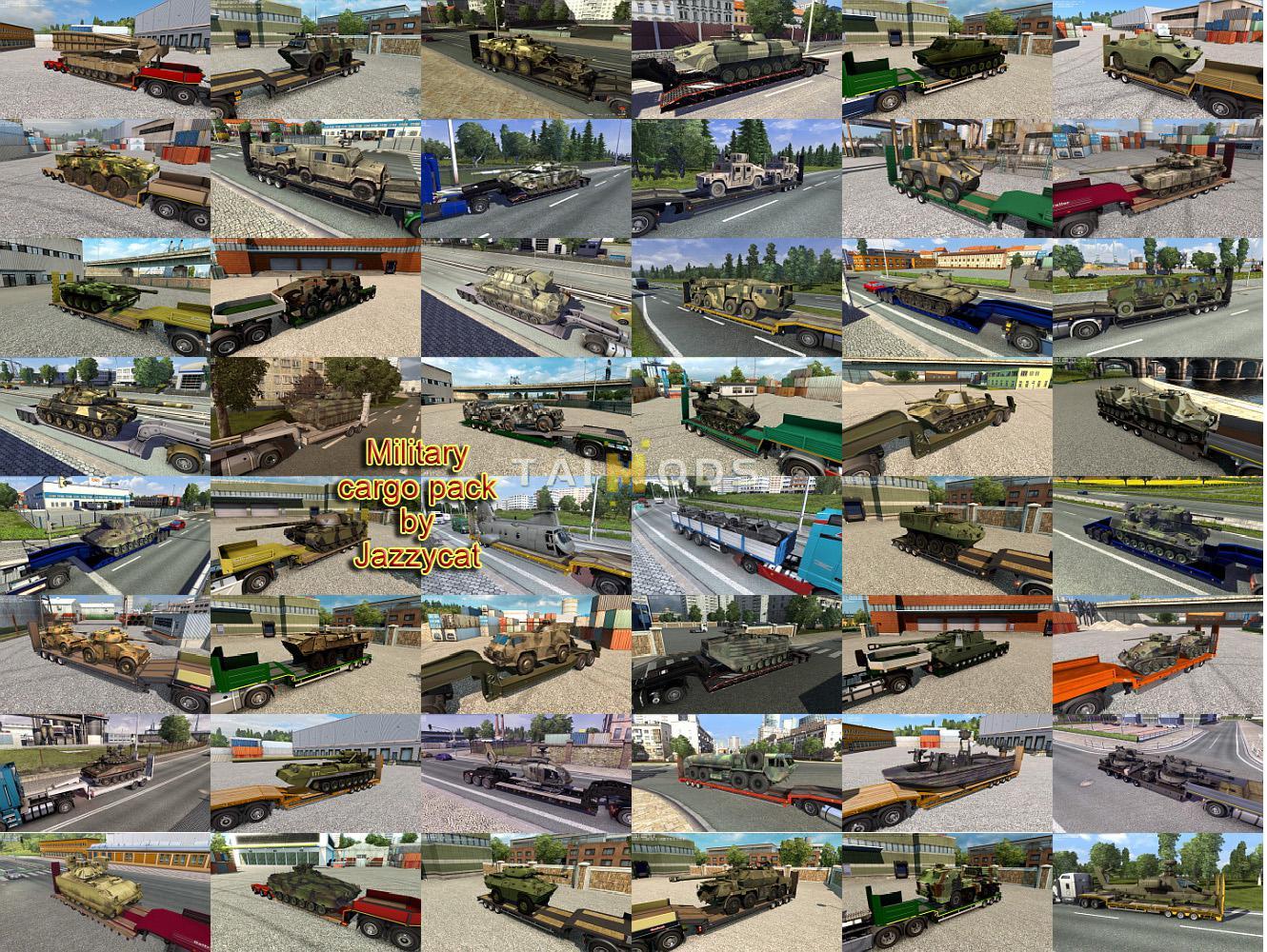 ETS2 - Military Cargo Pack V4.5 (1.37.x)