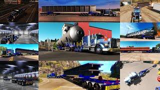 ETS2 - Overweight 9 Axle Dolly with Steer And Lift Axle (1.36/1.37) (1.37.x)