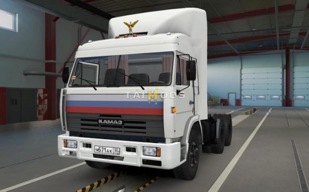 ETS2 - Kamaz 54115 Truck V4.1 (1.46.x)
