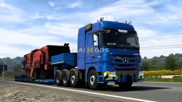 ETS2 - Mercedes-Benz Actros MP3 Truck V1.2 (1.42.x)