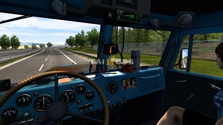 ETS2 - KrAZ 255-258 (1963-1967) New Update 1.41.x