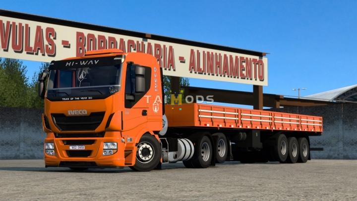 ETS2 - Iveco Hi-Way Brazilian Version (1.41.x)