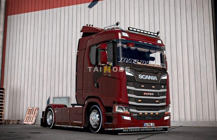 ETS2 - Scania S500 Turkish Edition V1.4 (1.40.x)