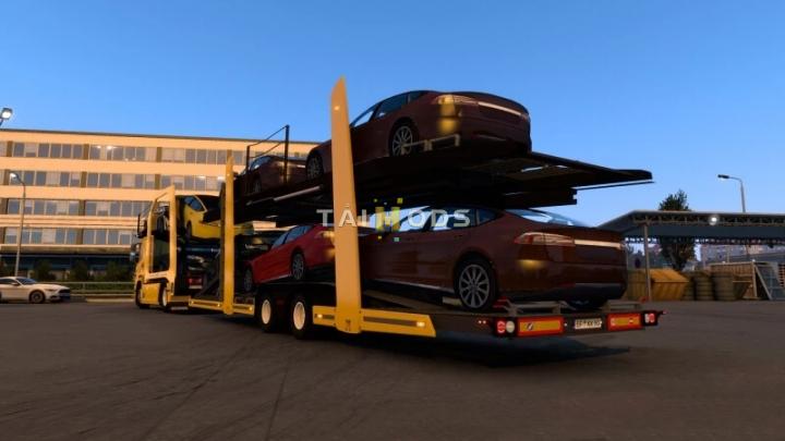 ETS2 - Scania P Cartransporter for Eugene Scania Pack V4.0 (1.40.x)