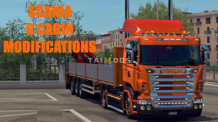 ETS2 - Scania P & G Series Addons for RJL Scania V1.5 (1.40.x)