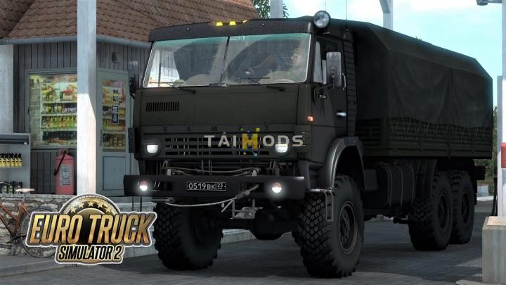ETS2 - Kamaz 4310 Truck V1.1 (1.39.x)