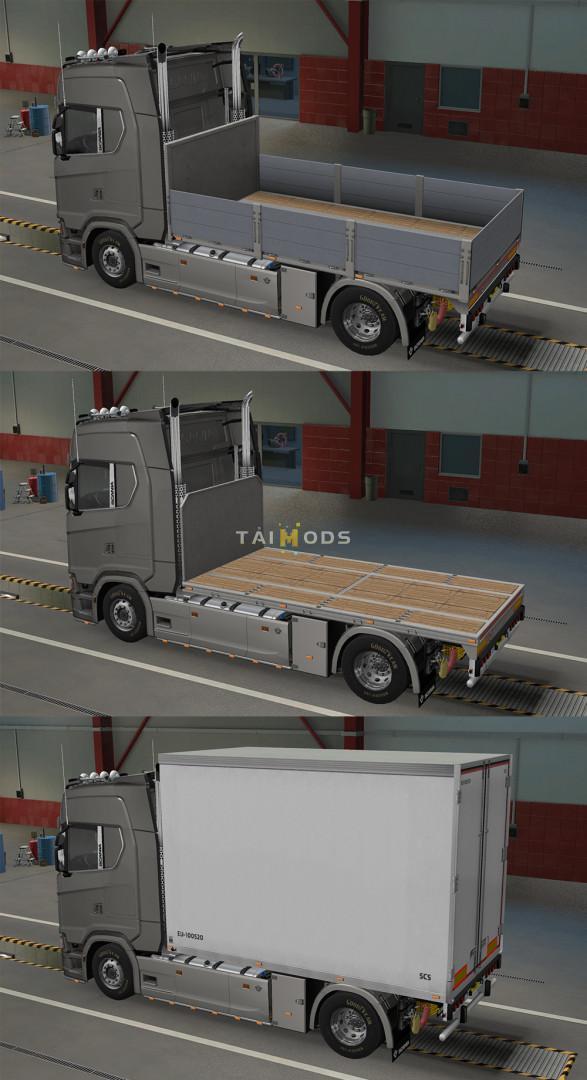 ETS2 - BDF Tandem Truck Pack V139.85 (1.39.x)
