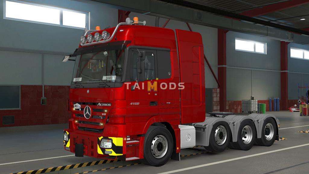 ETS2 - Mercedes-Benz Actros MP2 Truck V1.2 (1.39.x)