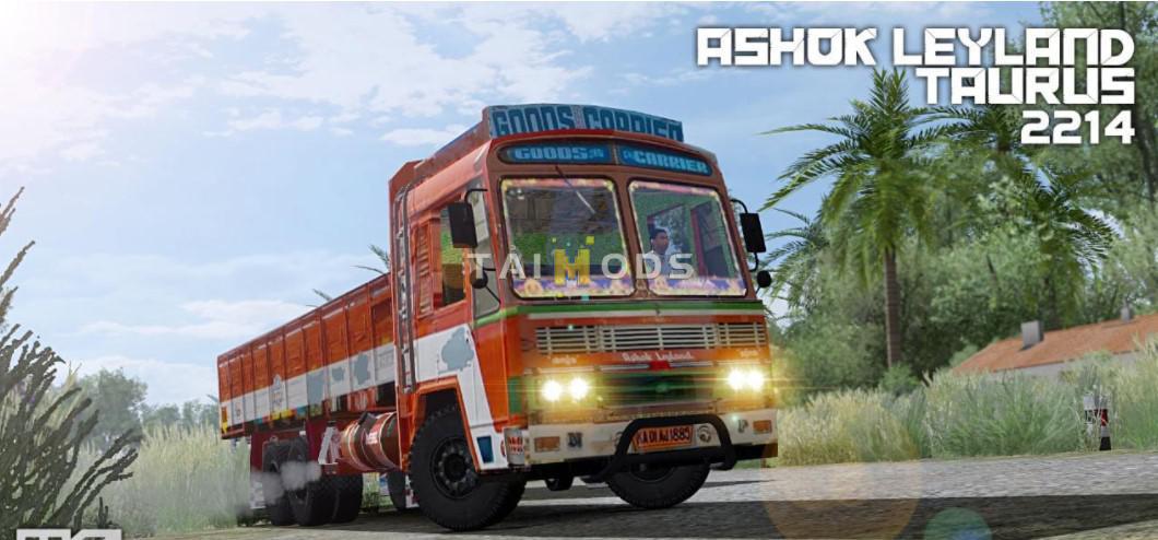 ETS2 - Leyland 2411 Lorry 10 Wheeler Drivable Mod (1.39.x)