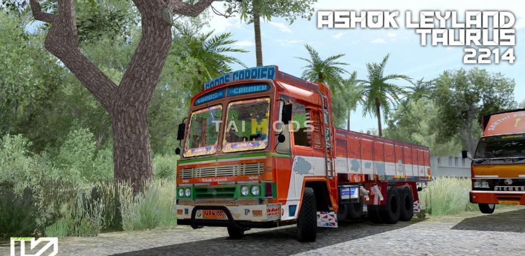 ETS2 - Leyland 2411 Lorry 10 Wheeler Drivable Mod (1.39.x)