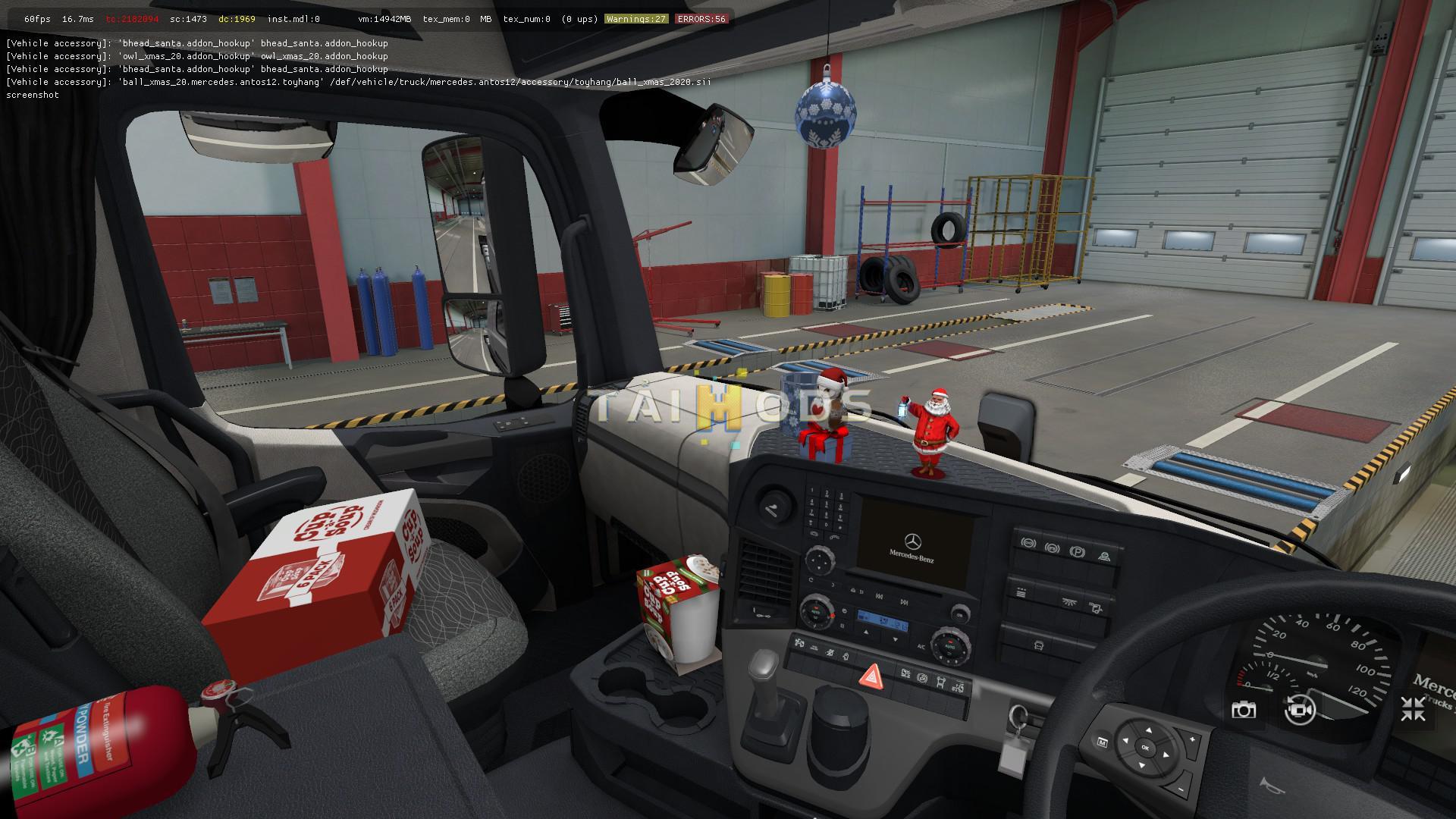 ETS2 - Mercedes Antos 12 Truck (1.39.x)