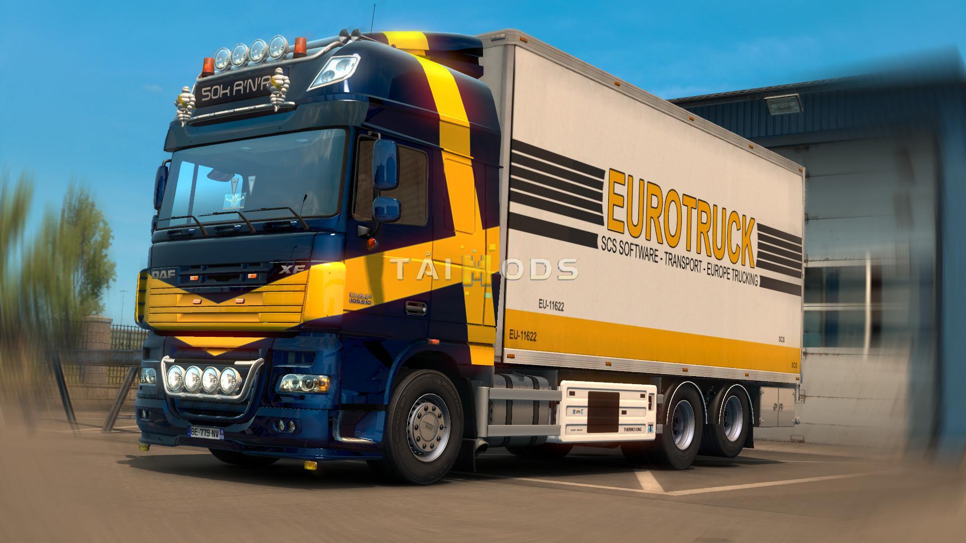 ETS2 - The DAF XF by 50k V4.4 (1.38.x)