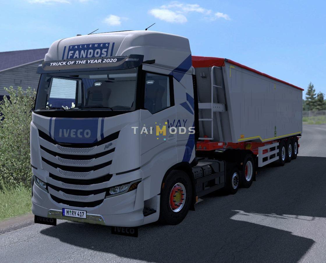 ETS2 - Iveco S-Way 2020 V3 Truck Rework (1.38.x)