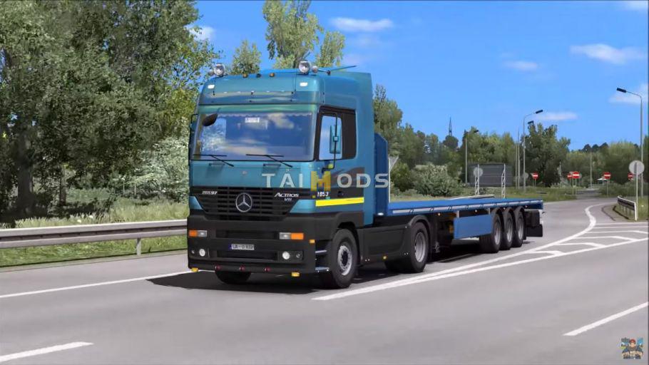 ETS2 - Mercedes Actros MP1 Truck V1.3 (1.38.x)