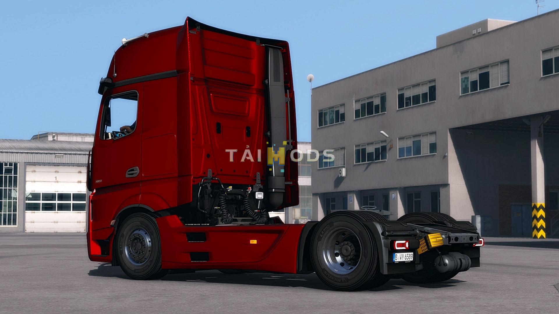 ETS2 - Mercedes-Benz Actros MP5 2019 New Truck V1.3 (1.38.x)