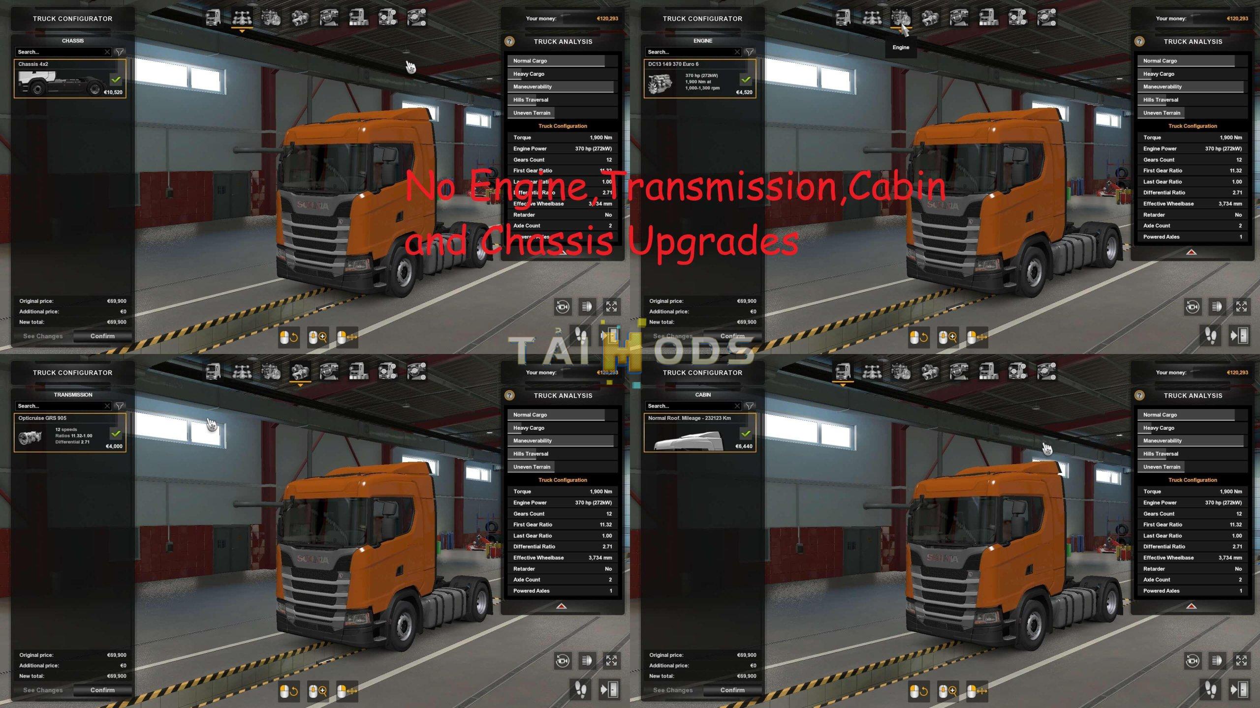 ETS2 - Used Truck Dealer and Used Trucks in Quickjob V1.1 (1.37.x)