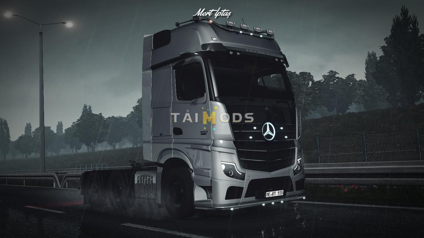 ETS2 - Mercedes-Benz Actros MP5 2019 Truck (1.37.x)