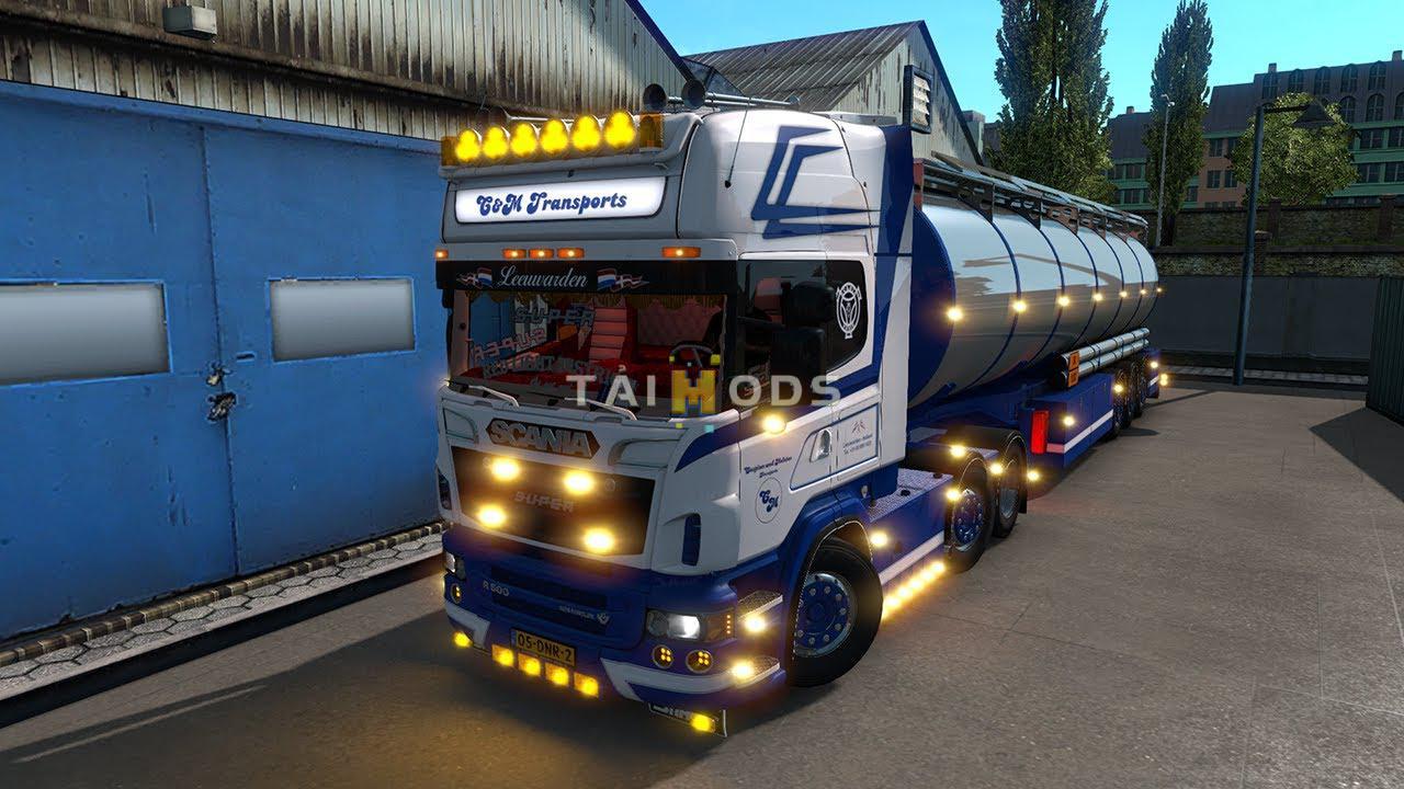 ETS2 - Scania R500 C&M Transport (1.37.x)