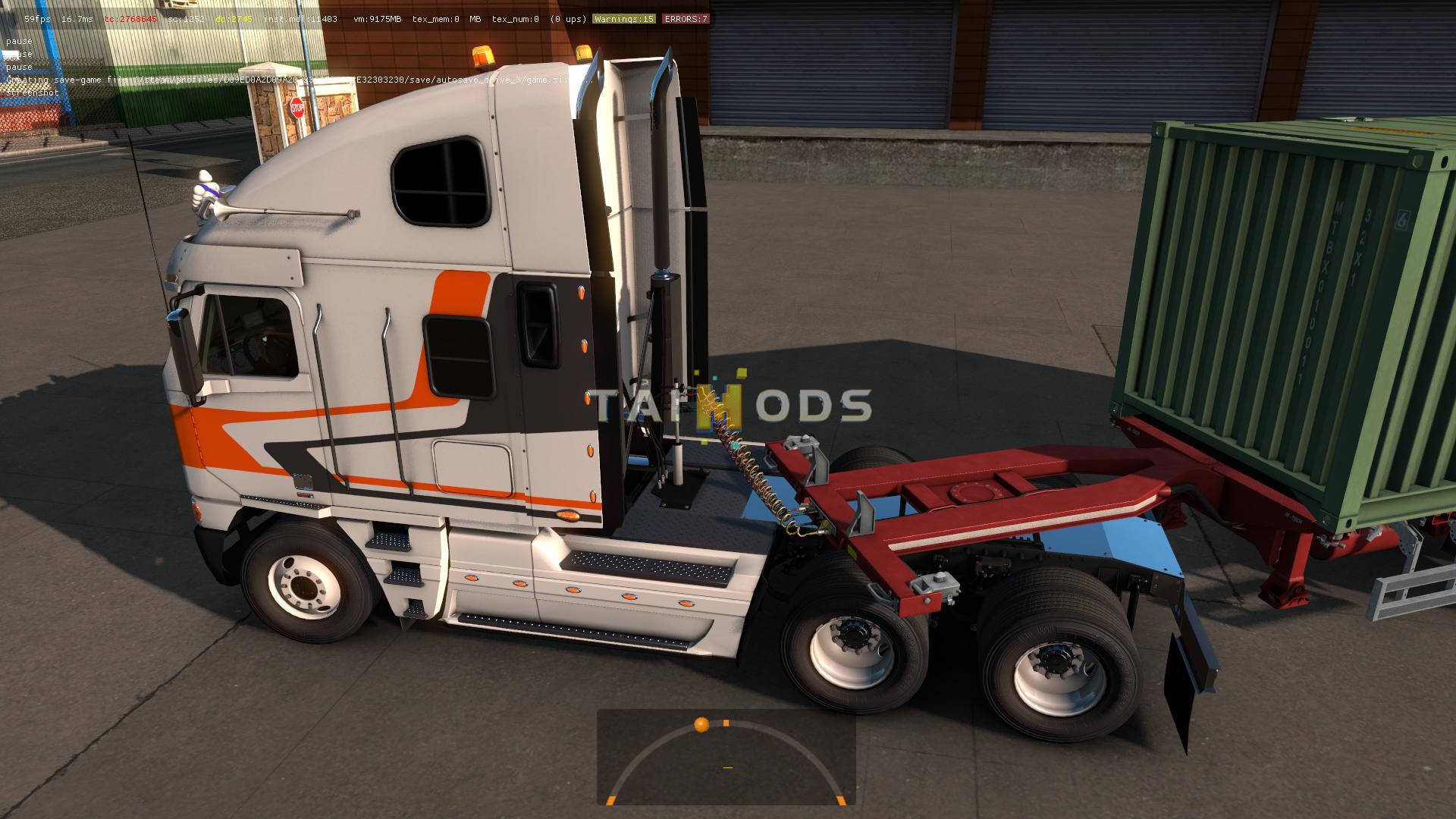 ETS2 - Freightliner Argosy Truck V2.5 (1.37.x)